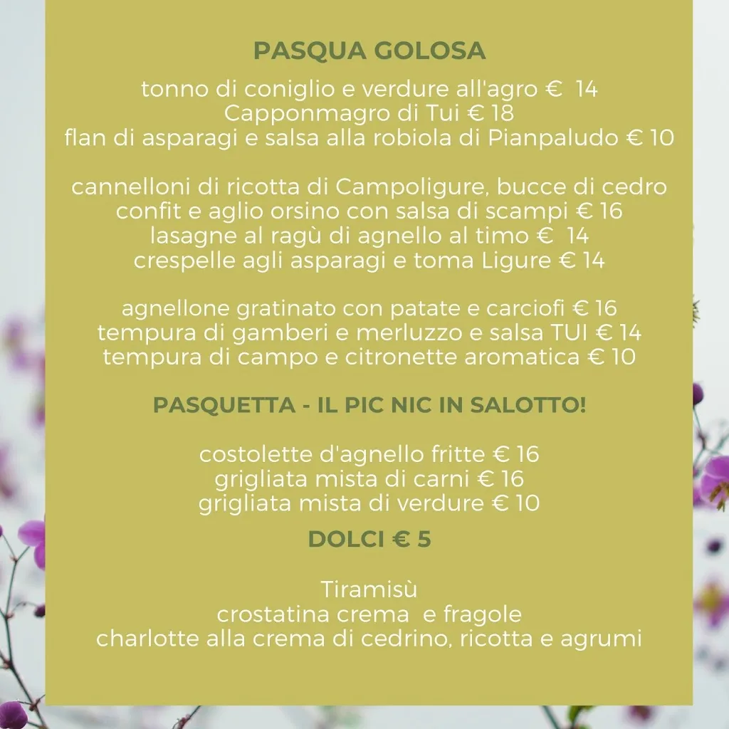 Menu_Tui Bistrot, Cocktail & Bed_Arenzano_image_2