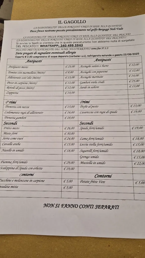 Menu_Il Gagollo_Bergeggi_image_4