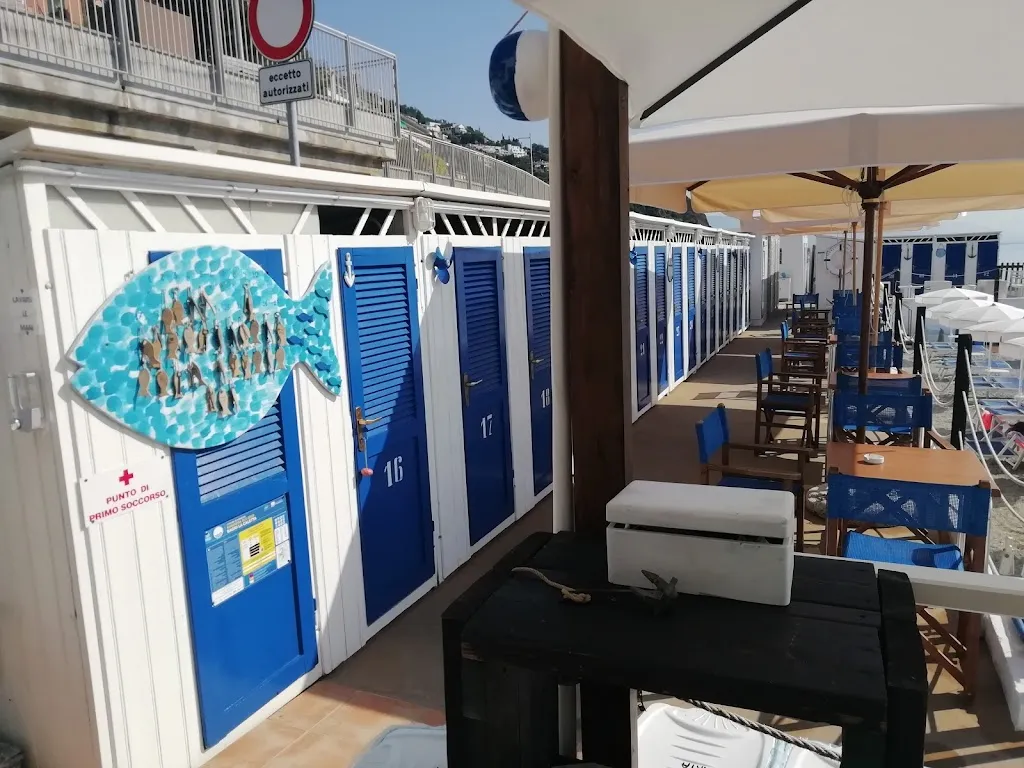 Nuova Caletta Beach restaurant in Bergeggi