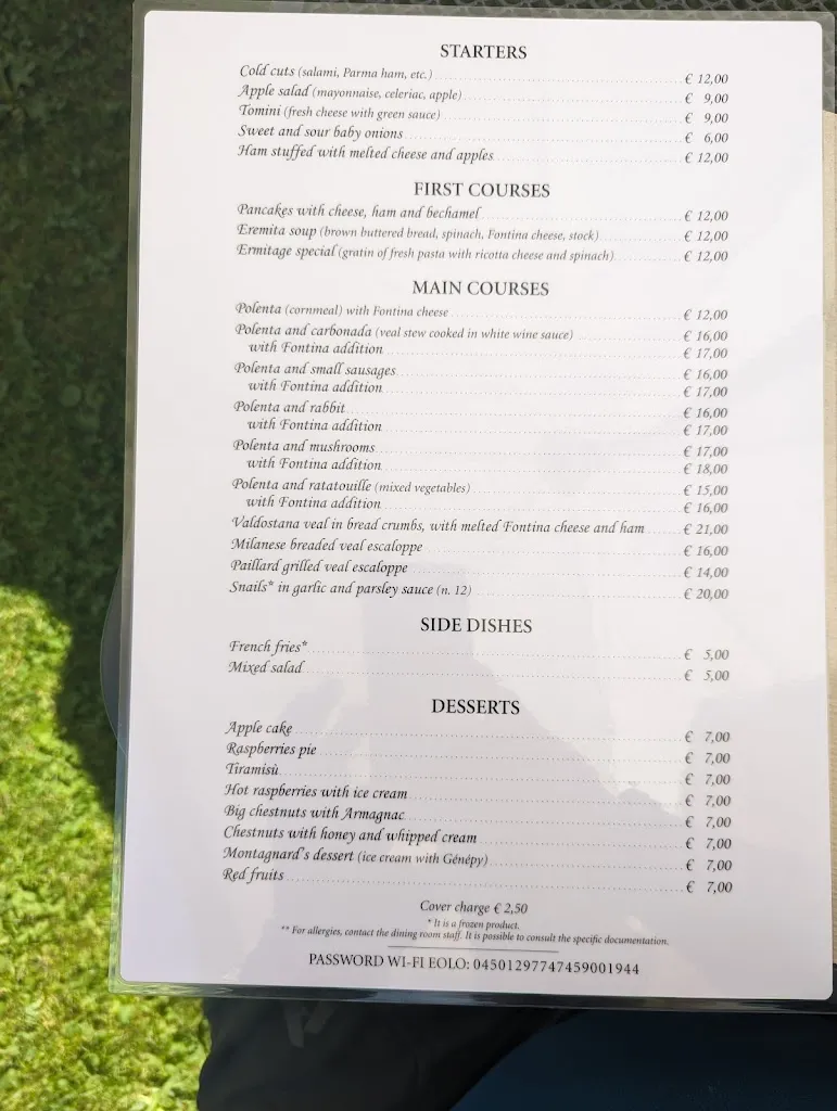 Menu_Ristorante Baita Ermitage_Courmayeur_image_2