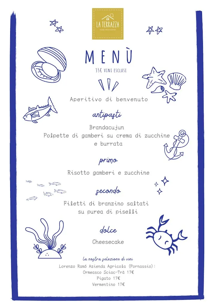 Menu_La terrazza - Home restaurant_Boissano_image_2