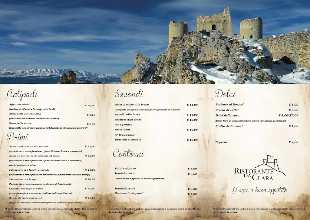 Menu_Ristorante Da Clara_Calascio_image_1