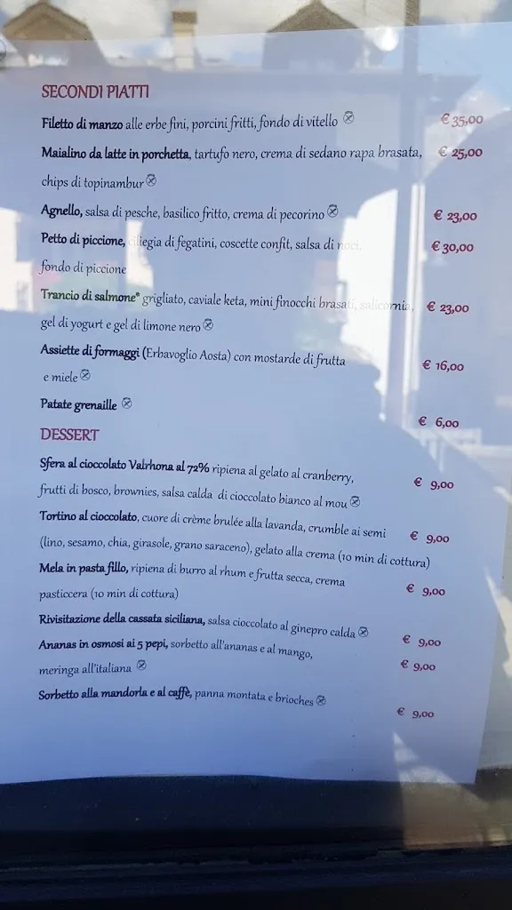 Menu_RESTAURANT PIERRE ALEXIS 1877_Courmayeur_immagine_4