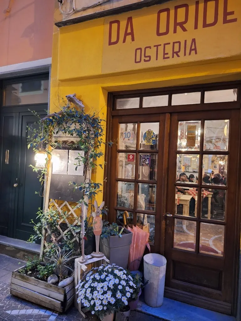 Osteria Oride restaurant in Boissano