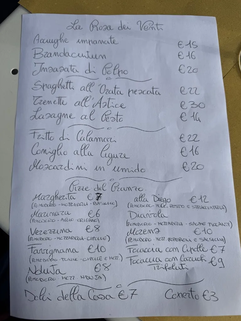 Menu_La rosa dei venti_Boissano_image_1