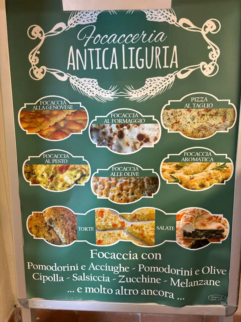 Menu_Focacceria Antica Liguria_Bonassola_immagine_2