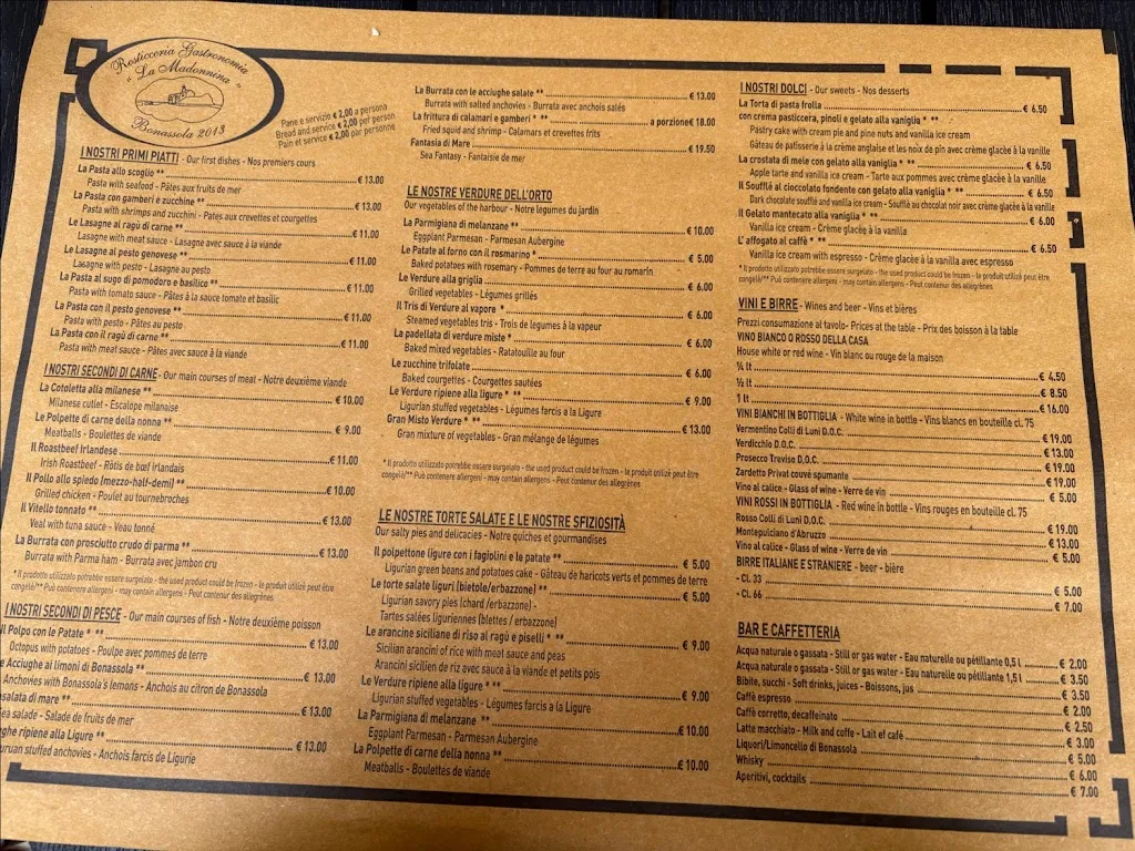 Menu_Rosticceria Gastronomia La Madonnina_Bonassola_image_2