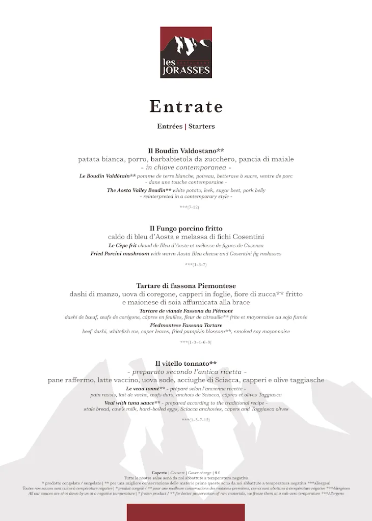 Menu_Ristorante Les Jorasses_Courmayeur_image_1