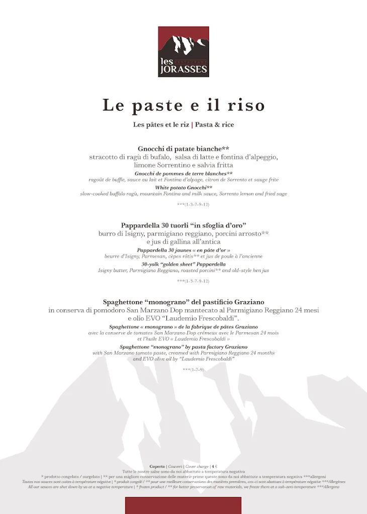 Menu_Ristorante Les Jorasses_Courmayeur_image_2