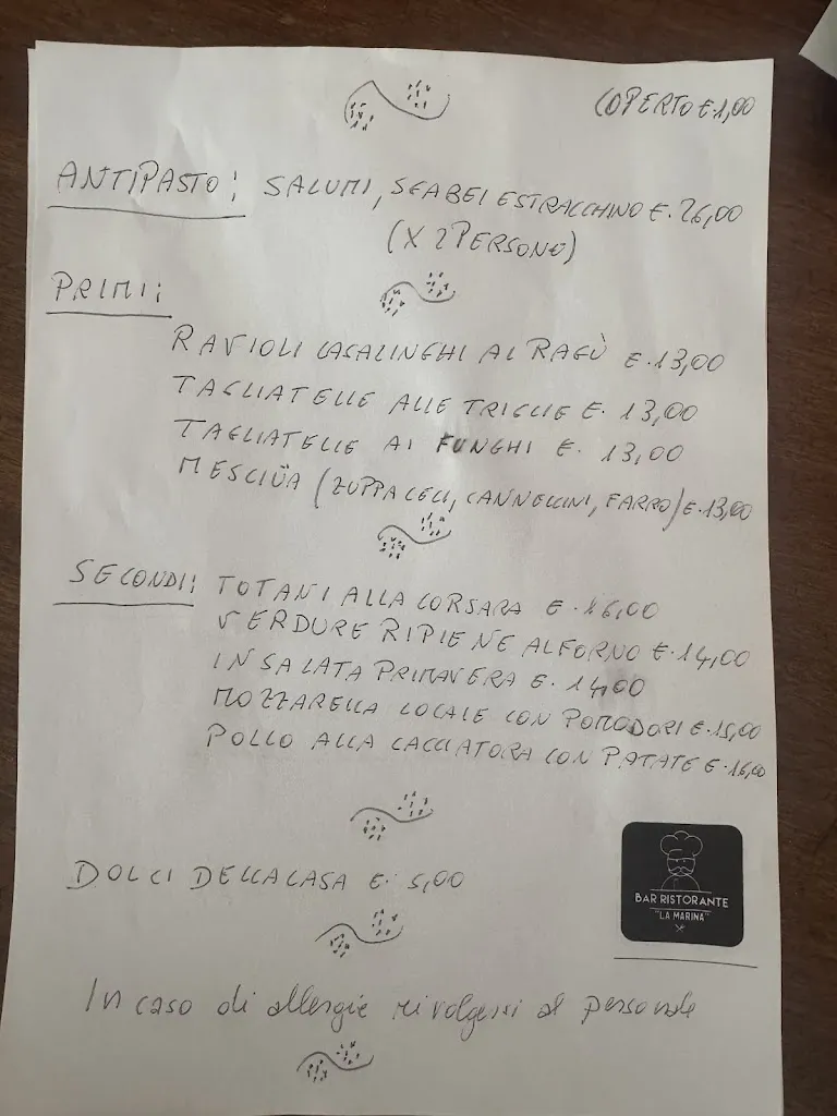 Menu_La Marina_Borghetto di Vara_image_2