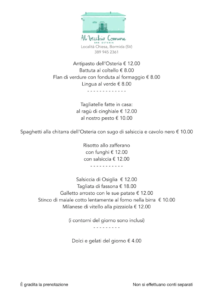 Menu_Osteria Al Vecchio Comune_Bormida_image_1