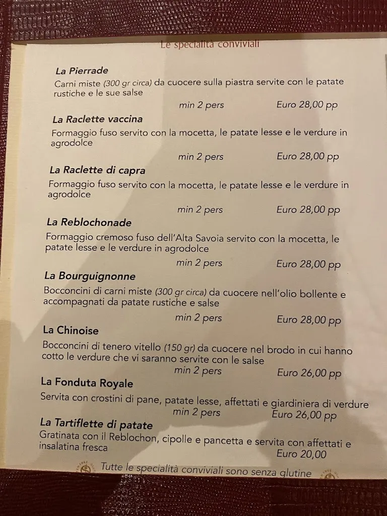 Menu_Brasserie La Sapinière_Courmayeur_image_1