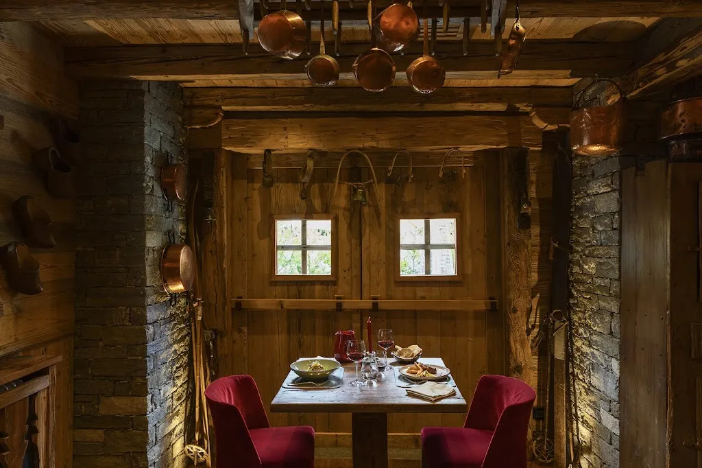 Brasserie La Sapinière restaurant in Courmayeur
