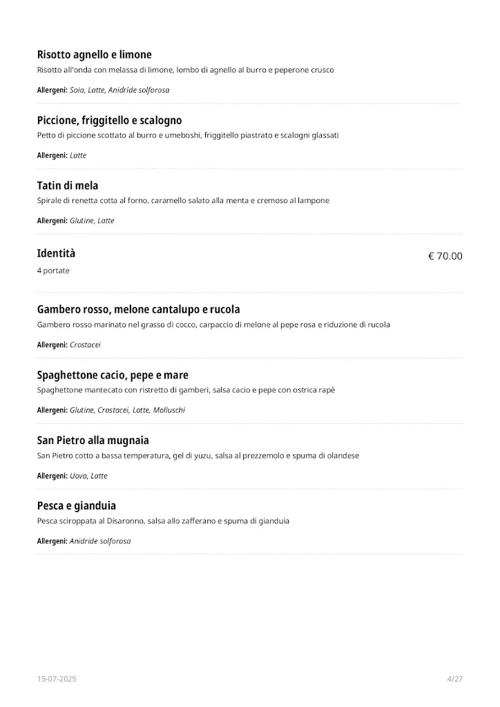 Menu_Altitude - Champagne & Gourmet Courmayeur_Courmayeur_image_2