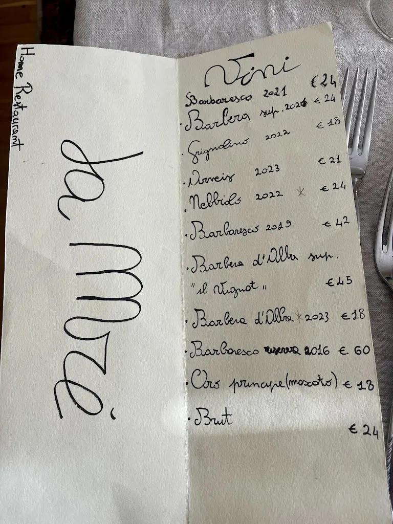 Menu_Home restaurant 