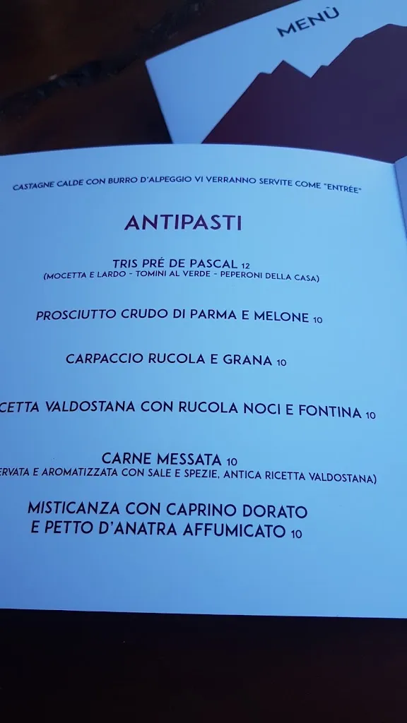 Menu_Ristorante Pre' De Pascal_Courmayeur_image_4