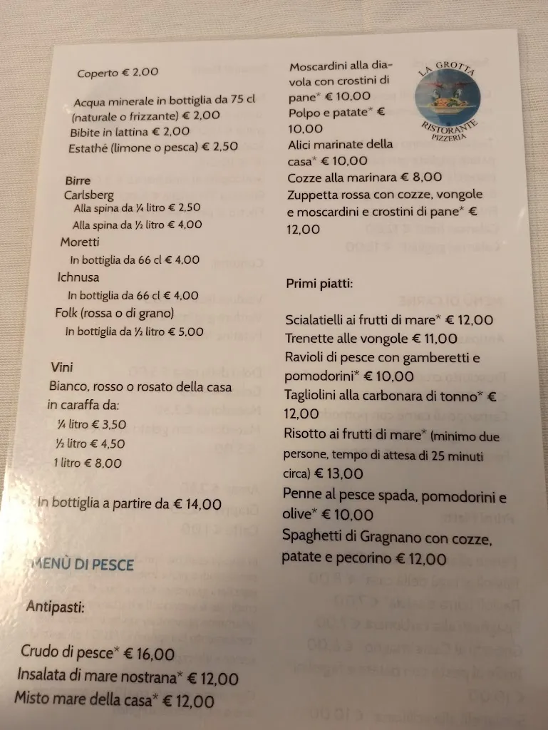 Menu_Ristorante La Grotta_Cairo Montenotte_immagine_4