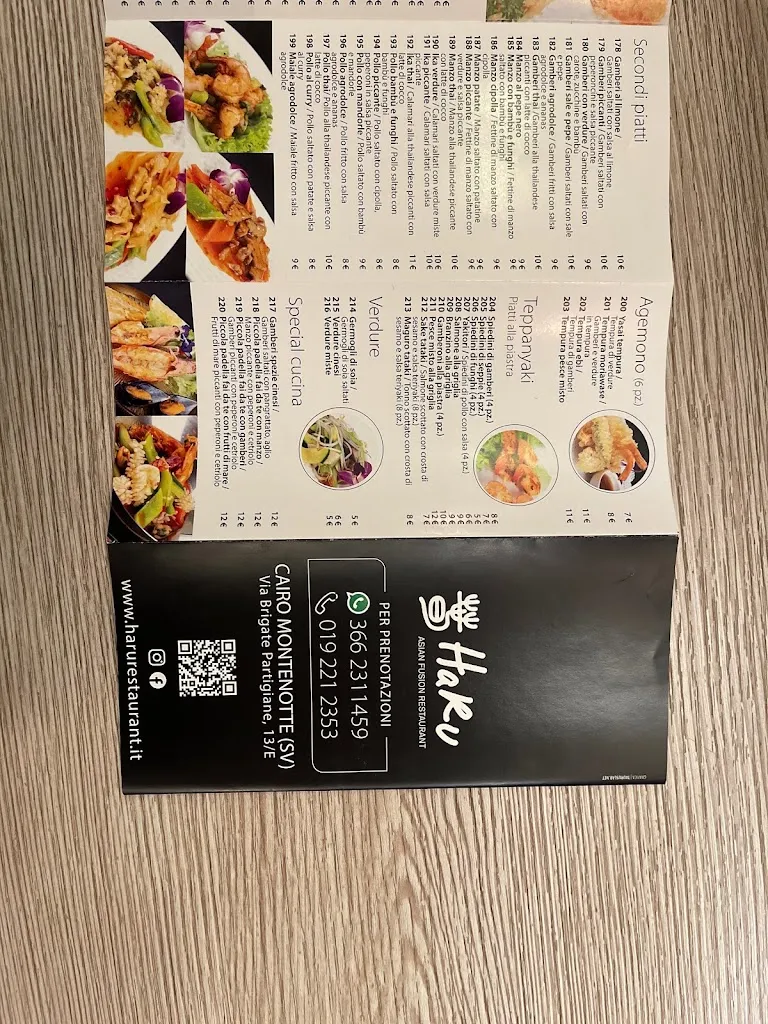 Menu_Haru Asian Fusion Restaurant_Cairo Montenotte_image_4