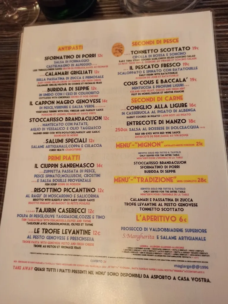 Menu_Magiargè - Osteria Contemporanea_Bordighera_image_2