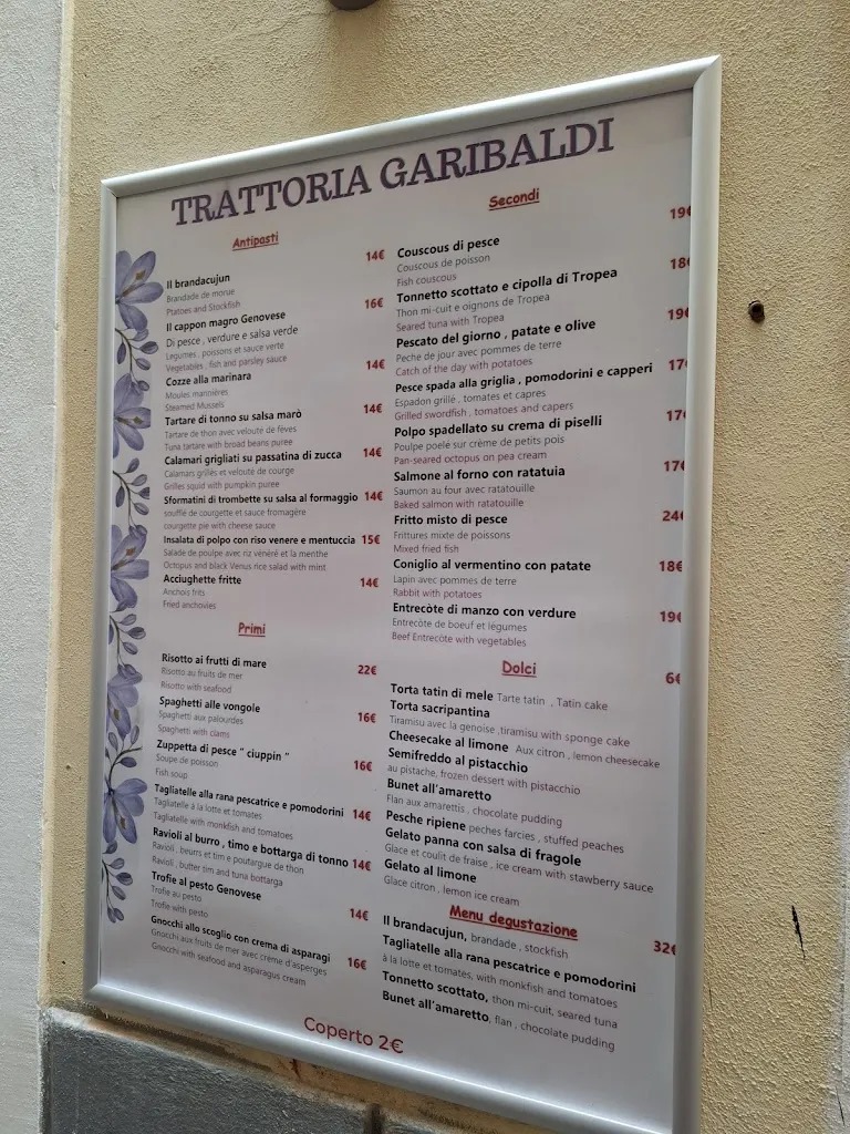 Menu_Antica Trattoria Garibaldi_Bordighera_image_2