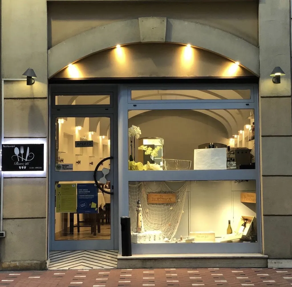 Bistrò 96 restaurant in Bordighera