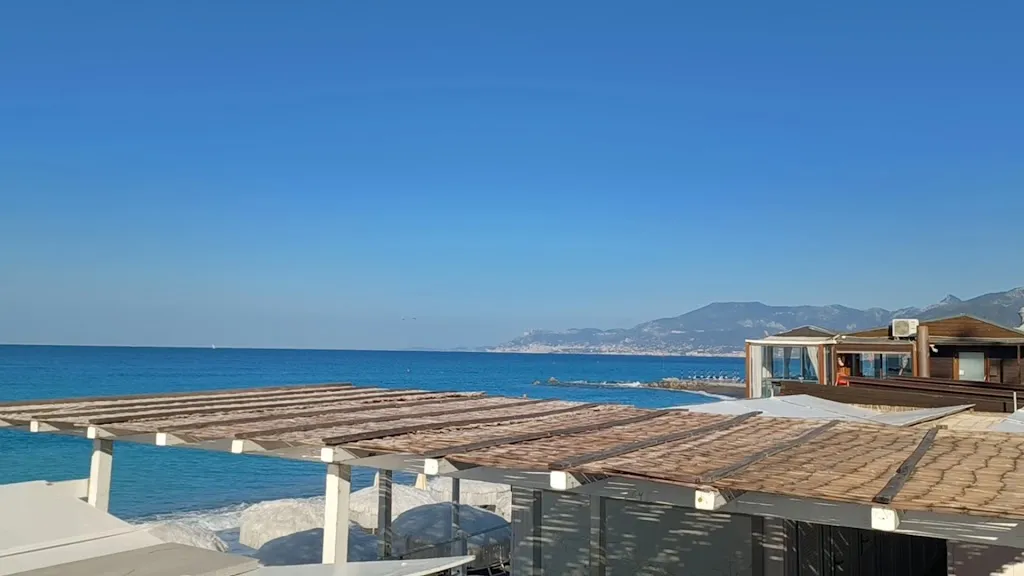 Maoma Beach restaurant in Bordighera