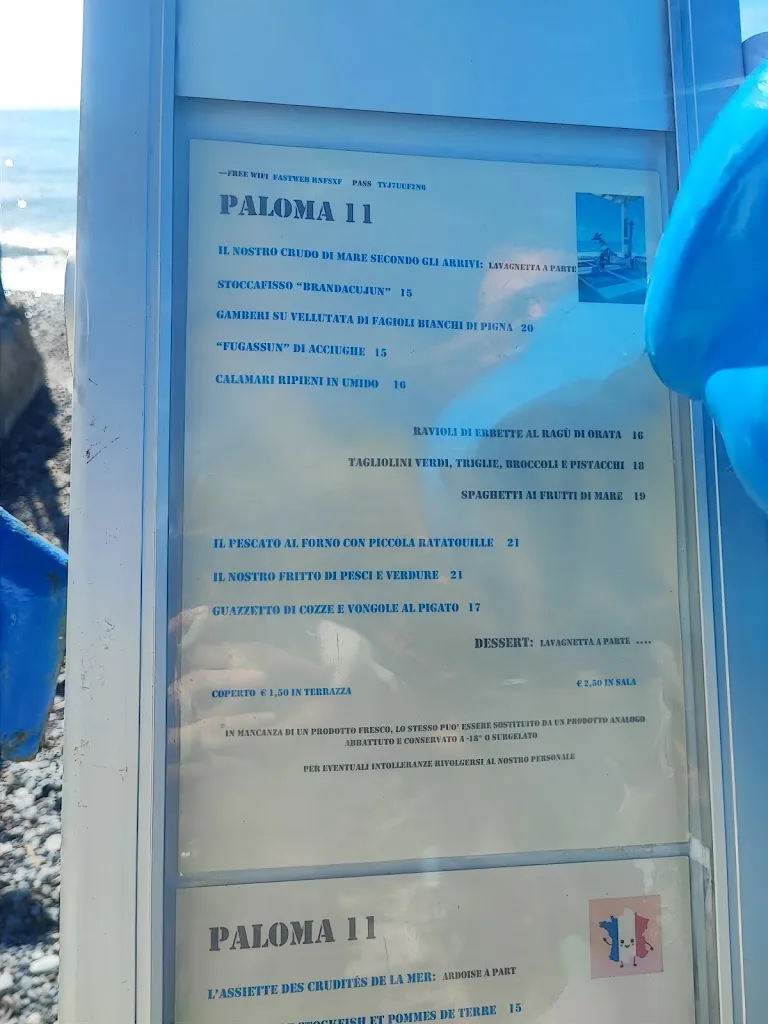 Menu_Bar Ristorante Bagni Paloma_Bordighera_image_4