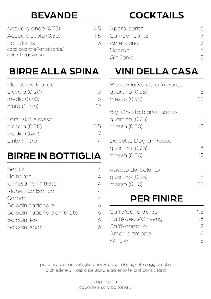 Menu_Il Quartino - pizza o panino_Bordighera_image_2