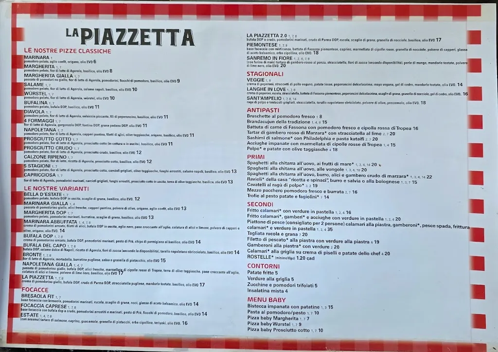 Menu_Ristorante Pizzeria La Piazzetta Nuova gestione_Bordighera_image_4