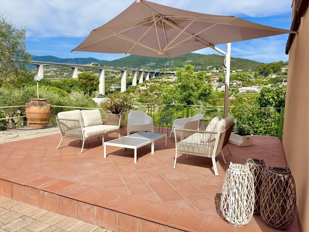 The Club House at Piatti Tennis Center restaurant in Bordighera