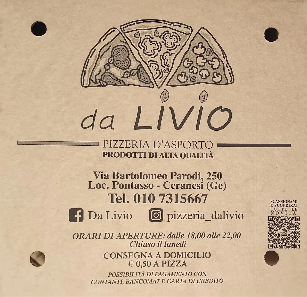 Menu_Da Livio Pizzería d'asporto_Campomorone_image_1