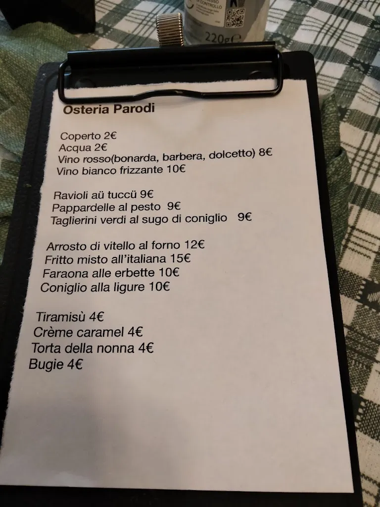 Menu_Osteria Parodi_Campomorone_image_2