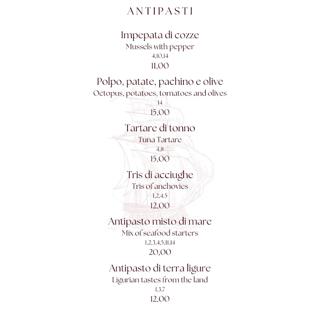 Menu_La Camogliese_Camogli_image_2