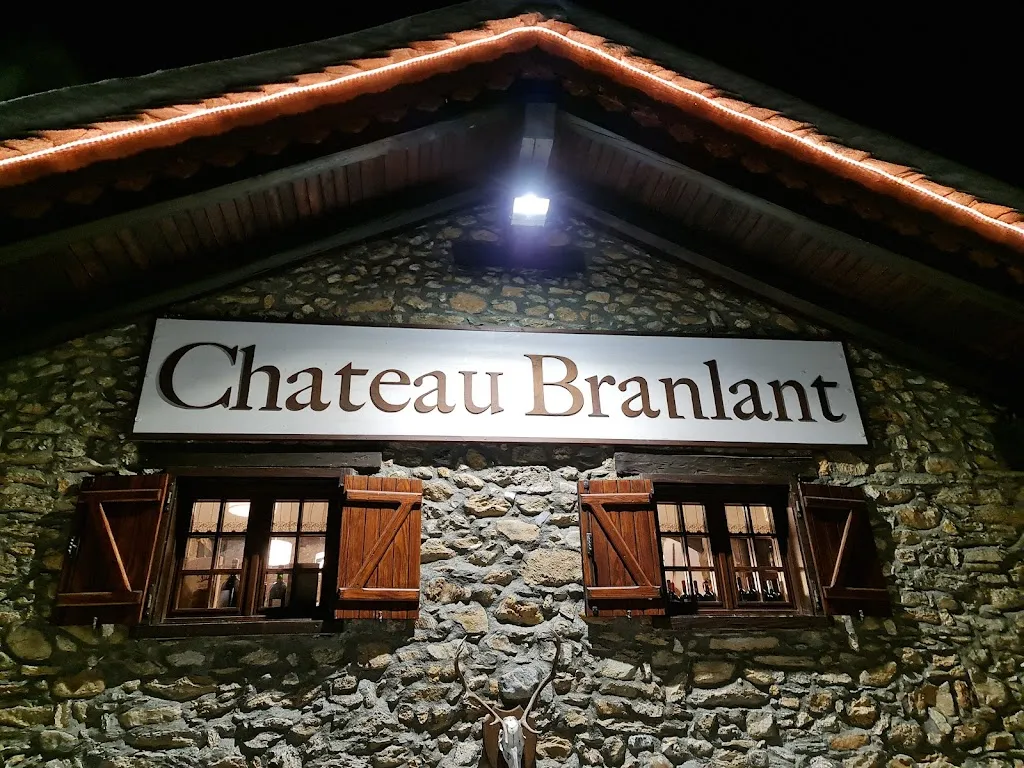 Chateau Branlant restaurant in Courmayeur