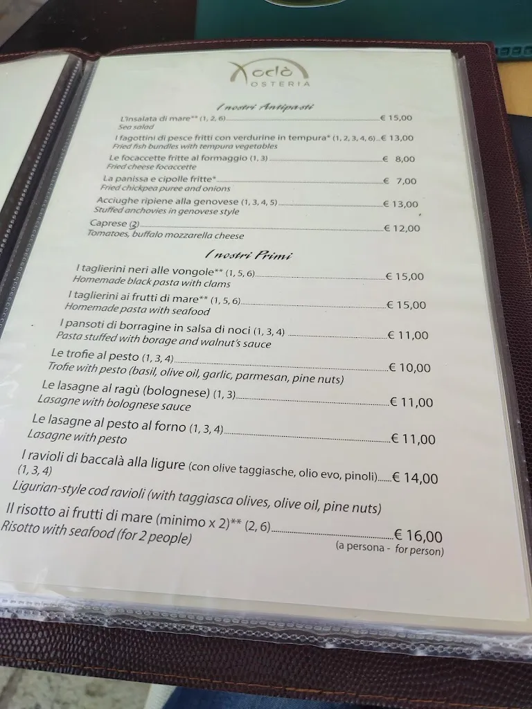 Menu_Xodò Osteria_Camogli_image_2