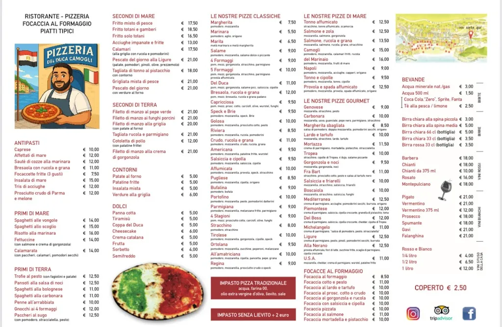 Menu_Pizzeria Trattoria Del Duca camogli_Camogli_image_1