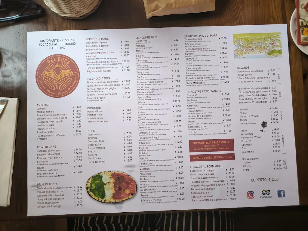 Menu_Pizzeria Trattoria Del Duca camogli_Camogli_image_2