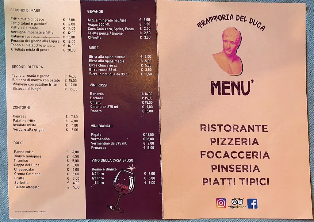 Menu_Pizzeria Trattoria Del Duca camogli_Camogli_image_4