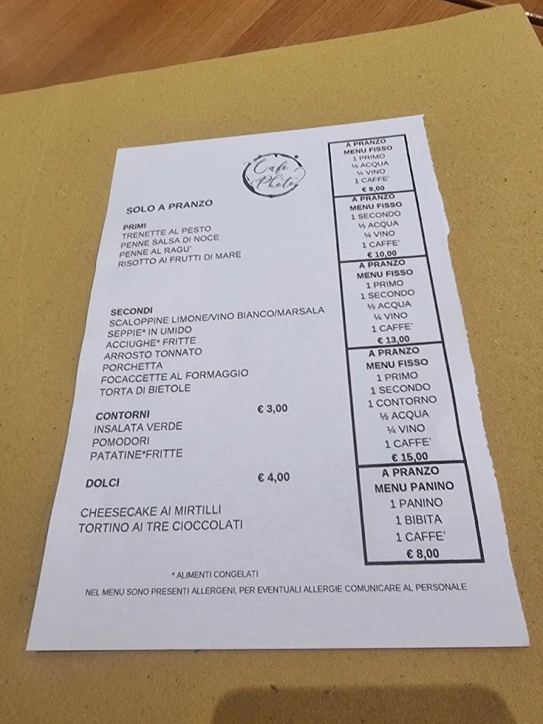 Menu_Cafe Photo_Camogli_image_1