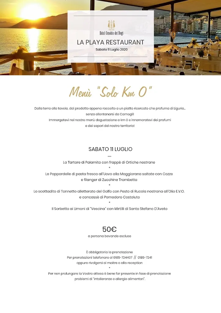 Menu_La Playa_Camogli_image_1