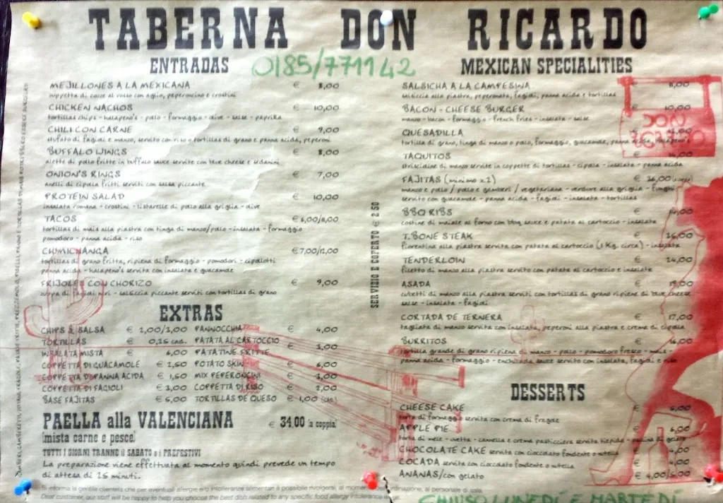 Menu_Taberna Don Ricardo_Camogli_immagine_4