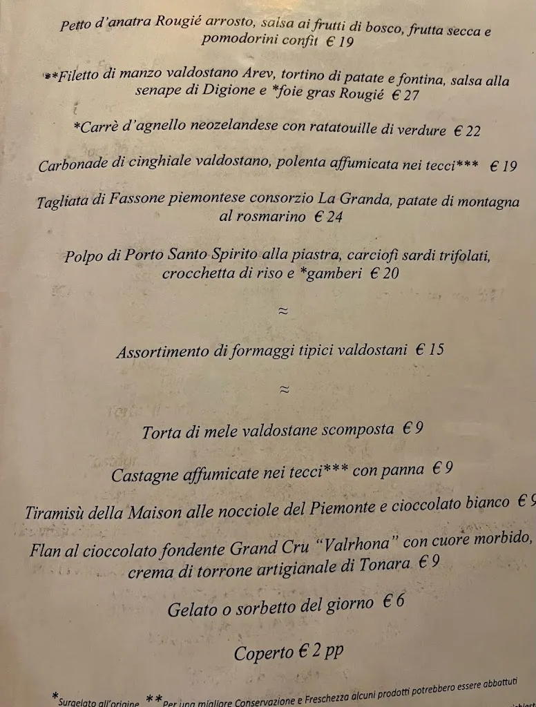 Menü_Ristorante Aria_Courmayeur_Bild_4