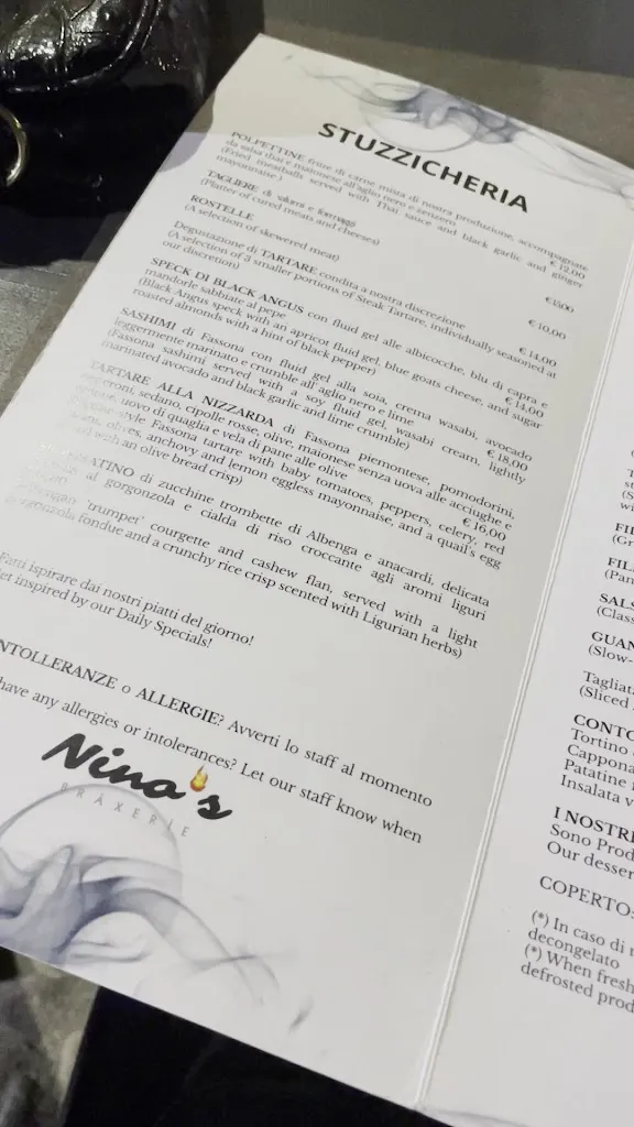 Menu_Nino's Braxerie_Campochiesa_image_1