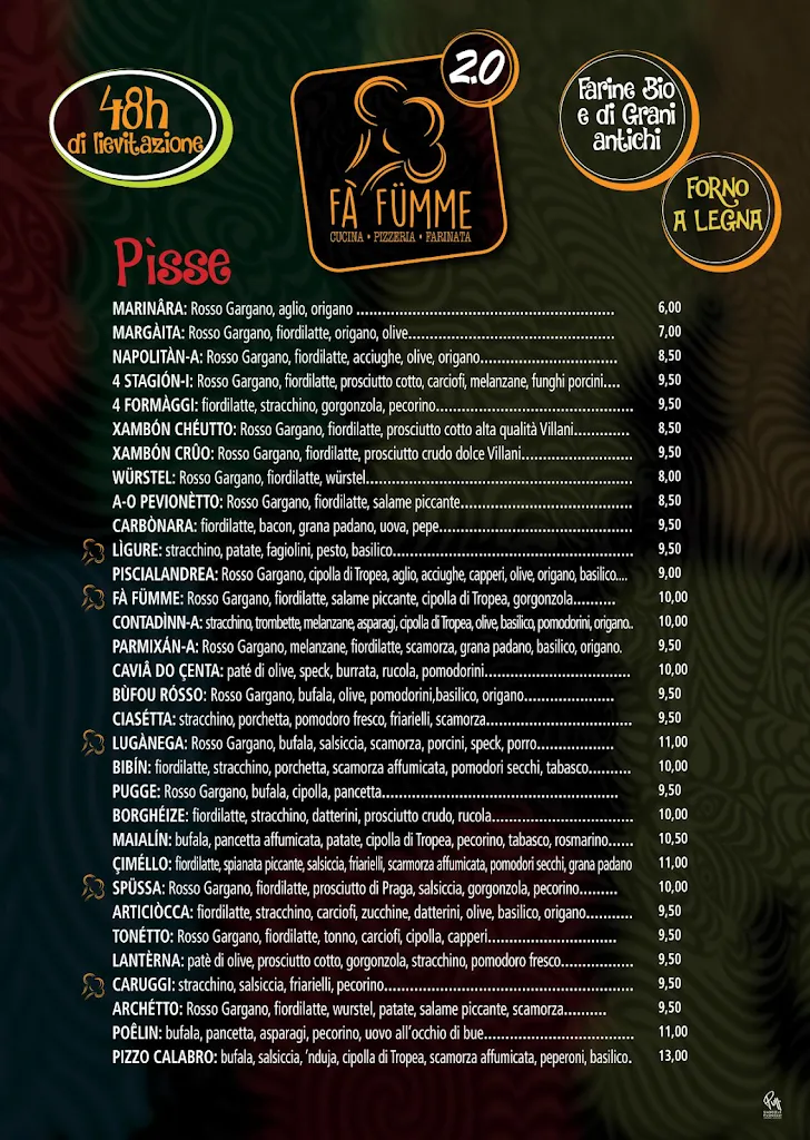 Menu_Fa Fumme - Pizzeria Farinata Cucina Del Territorio_Campochiesa_image_3
