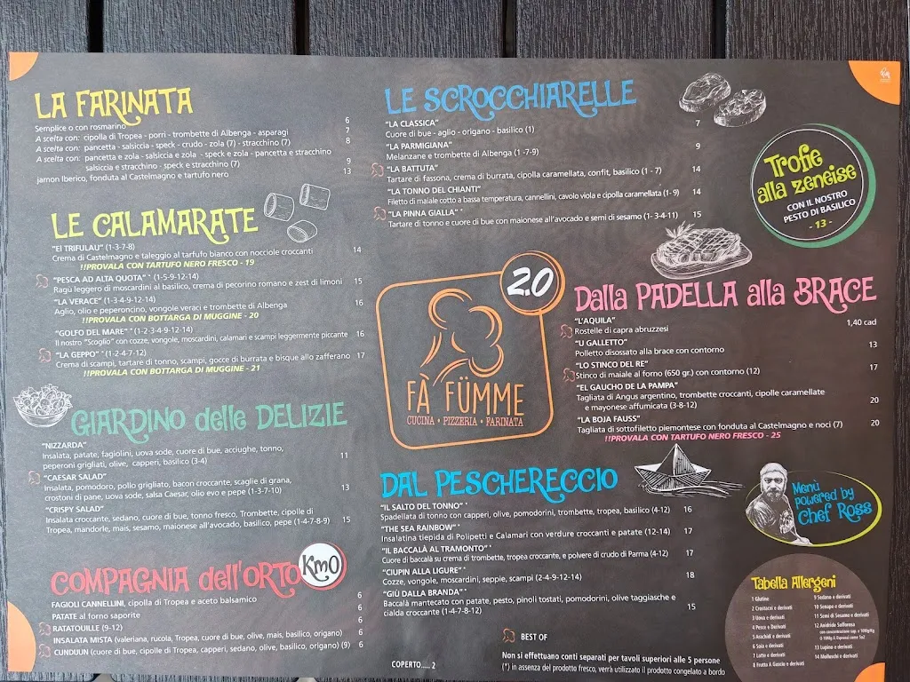 Menu_Fa Fumme - Pizzeria Farinata Cucina Del Territorio_Campochiesa_image_4