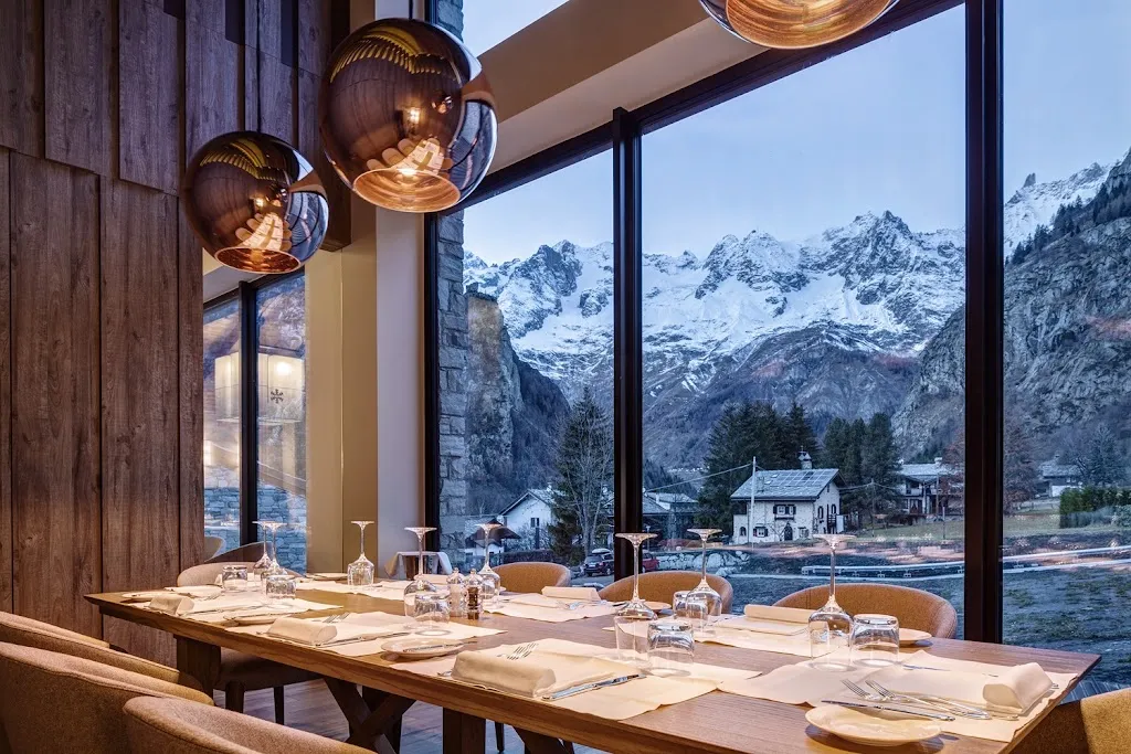 La Fourchette restaurant in Courmayeur