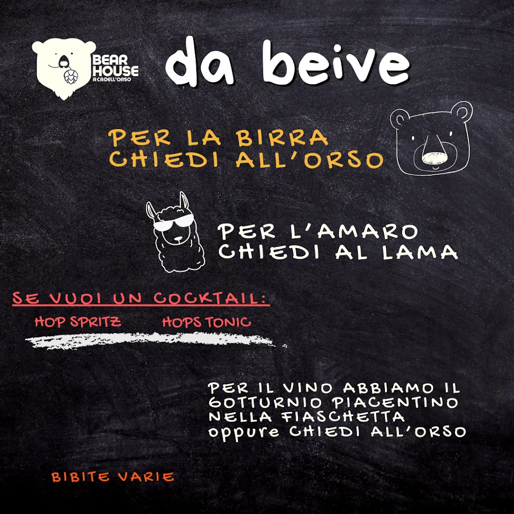 Menu_Bear House - A Cà dell'Orso_Campochiesa_image_4