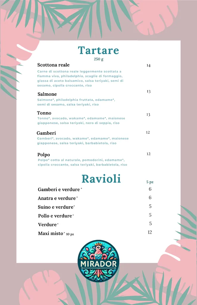 Menu_Mirador Poke, sushi e Cocktail Bar Albenga_Campochiesa_immagine_2