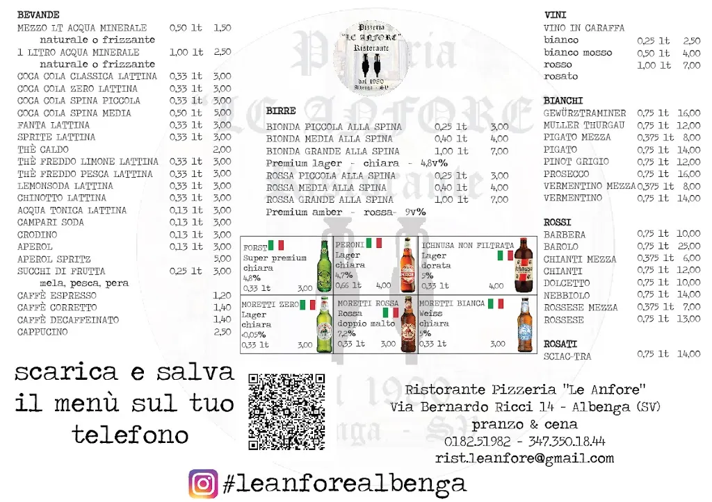 Menu_Le Anfore - Ristorante & pizzeria_Campochiesa_immagine_4
