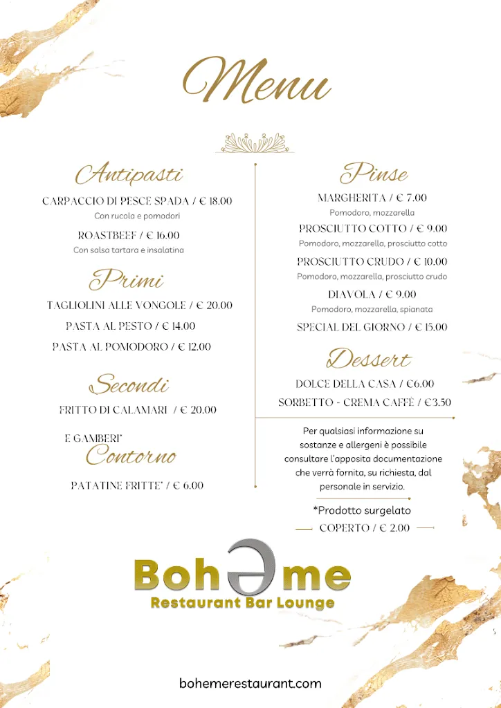 Menu_Boheme Restaurant Bar Lounge_Campochiesa_image_2